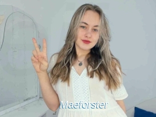 Maeforster