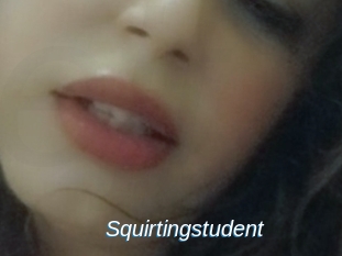 Squirtingstudent