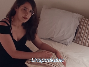Unspeakable
